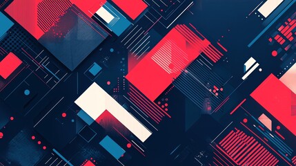 A digital ad for a mobile app prototype development service with bold, modern visuals. digital