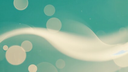   Soft-focus blurred background with warm bokeh light circles, cinematic and dreamy