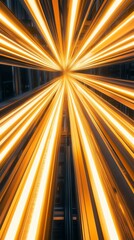 Aufkleber - Futuristic Data Center Illuminated High-Tech Server Racks with Advanced Cable Systems - Cutting-Edge IT Infrastructure and Enterprise Solutions for High-Performance Computing