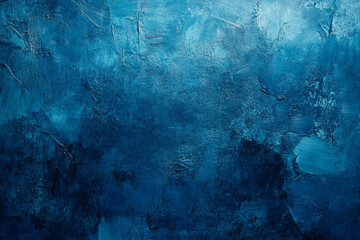 Poster - Abstract blue marbled background made generative AI