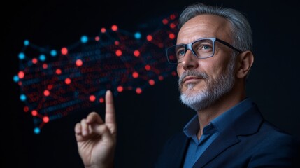 Poster - Virtual Networking for Executives Interactive Digital Forum with Graph Analytics Backdrop - Innovative Business Solutions and Tech-Driven Professional Development