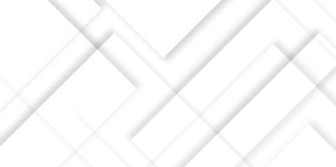 Leinwandbilder - Modern white and gray technology concept diamond triangle geometric background. abstract modern hipster futuristic line graphic background Suit for business, corporate institution presentation.	