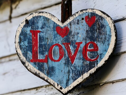 Love Sign: Straightforward, focusing on the sign's message.
