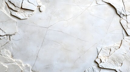Poster - Aged cracked and weathered concrete or plaster wall texture with a minimalist abstract and industrial design  This background image can be used for websites graphic design prints presentations