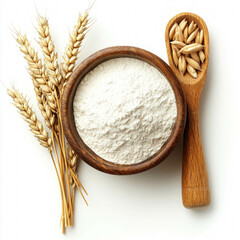 Poster - Whole Wheat Flour Isolated