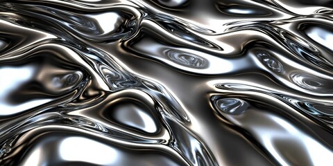 Wall Mural - perfect backdrop for web promotion using smooth metal