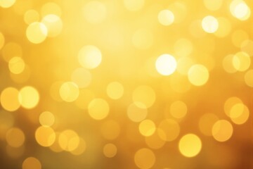 Aufkleber - Golden bokeh lights on soft blurred background.