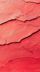 Poster - Bright coral layers intertwine, creating rich textures that reflect light and cast soft shadows, evoking warmth and creativity in an enchanting display of color and depth