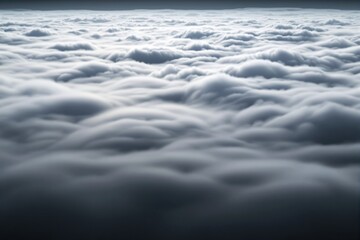 Aufkleber - Surreal cloudscape with soft lighting and a serene atmosphere.