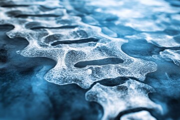 Poster - Detailed view of a human spine showing vertebrae and intervertebral discs in a scientific context