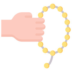 Canvas Print - Prayer Beads Icon