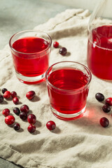 Wall Mural - Cold Refreshing Healthy Cranberry Juice