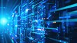 © 波 刘 - The Alluring Allure of a Captivating Blue Line - Segment Technology Background