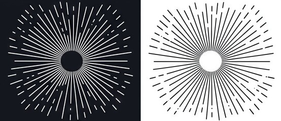 Poster - Spiral with gray color lines as a dynamic, abstract modern background or logo or icon