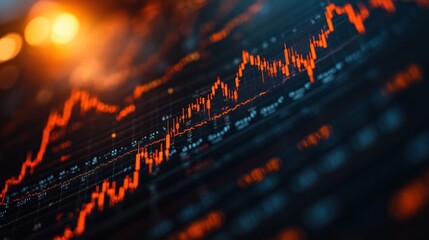 Poster - Stock Market Data Displaying Financial Trends