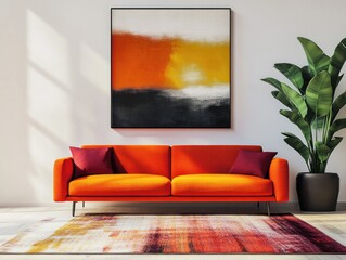 Wall Mural - Contemporary Living Room Decor