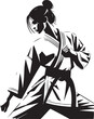 © anastasia_7em - black and white logo with taekwondo and karate people in kimono