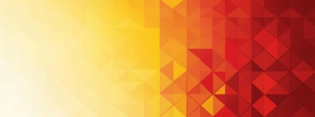 Wall Mural - a modern background with abstract red and yellow elements