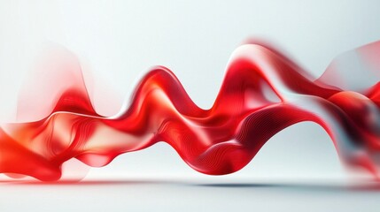 Poster - Mesmerizing Fluid Motion with Vibrant Gradient Waves