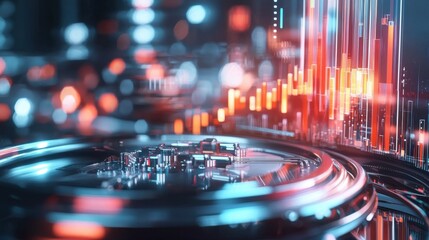 Poster - Dynamic Market Graph Visualization with Abstract Financial Data Analysis