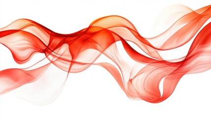 Wall Mural - Mesmerizing Abstract Waves of Vibrant Colors and Ethereal Elegance