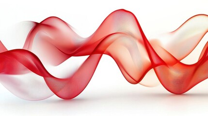Poster - Vibrant Abstract Waves of Color in Motion Evoking Imagination and Wonder