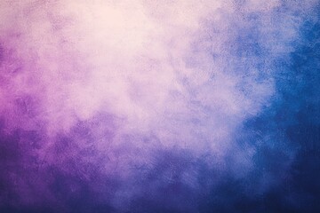 Poster - Purple and blue hues blend seamlessly on a textured background, creating a dreamy and ethereal atmosphere, perfect for artistic projects or backgrounds