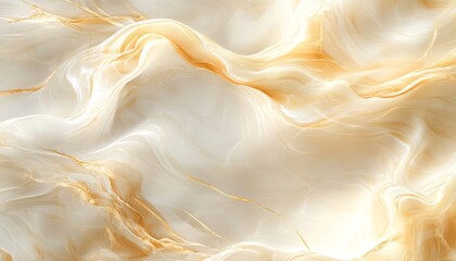 Poster - Abstract beige and gold marble texture background.