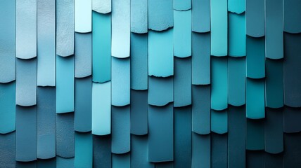 Poster - Abstract teal textured tile pattern.