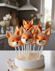 Cakepops Rotfuchs