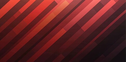 Wall Mural - a red-colored abstract background featuring overlapping triangle shapes