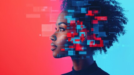 Poster - A woman