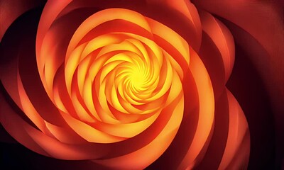 Poster - Fiery swirl abstract background design