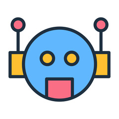 Sticker - Robot Icon