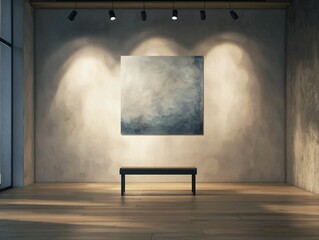 Canvas Print - Art Gallery Interior