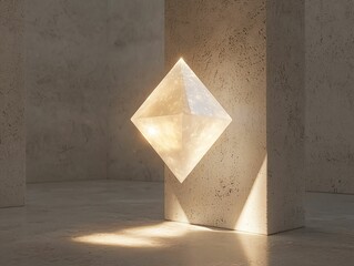 Canvas Print - Luminous Geometry