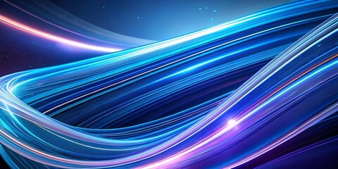 Wall Mural - abstract blue and purple swirls