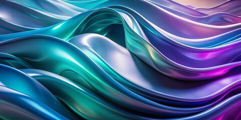 Wall Mural - abstract fluid wave background