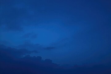 dark blue sky with gradient shades of indigo and navy, evening, dark blue, nature