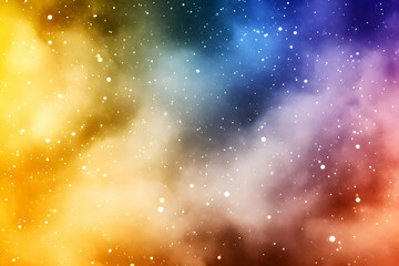 Wall Mural - Cosmic Nebula Abstract Background