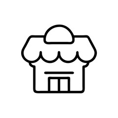 Poster - Store Vector Icon – Modern Retail & Shopping Business Symbol
