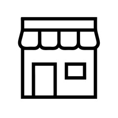 Poster - Store Vector Icon – Modern Retail & Shopping Business Symbol