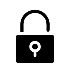 Poster - Unlock Padlock Vector Icon – Secure & Accessible Privacy Symbol