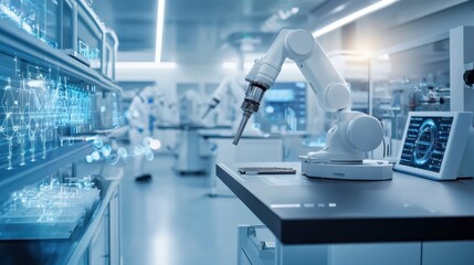 Poster - Advanced Robotics in Modern Laboratory Setting with Automation Technology
