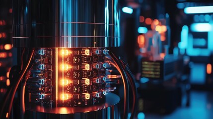Poster - Advanced Quantum Computing Technology in a High-Tech Environment