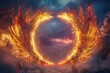 © Phuriphat - Two wings of fire, one on the left and one on the right