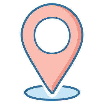 Location Pin map Icon Design vector