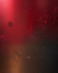 Aufkleber - A vibrant crimson red metal shifting into dark ruby bronze brushed metal gradient background