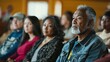 © Bunlong - Diverse group of people attending a community meeting.