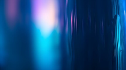 Wall Mural - vibrant blues and purples blend together in smooth, vertical gradients, creating an abstract and cal
